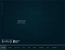 Tablet Screenshot of iusedtobedarkermovie.com